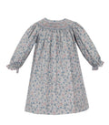 Florence LS Bishop - Pk./Bl. Floral