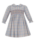 Lucia LS Float Dress - Pink/Blue Plaid
