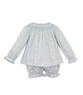 Caroline LS Floral Bloomer Set