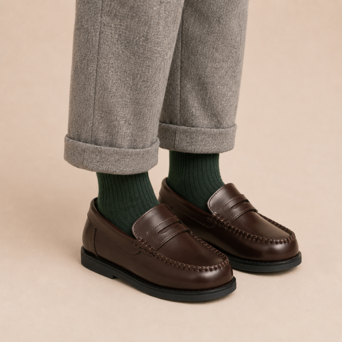 Scholar Mocassin - Brown