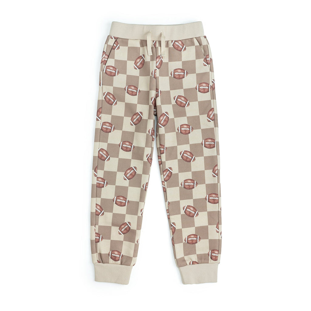 Football Checkered Joggers