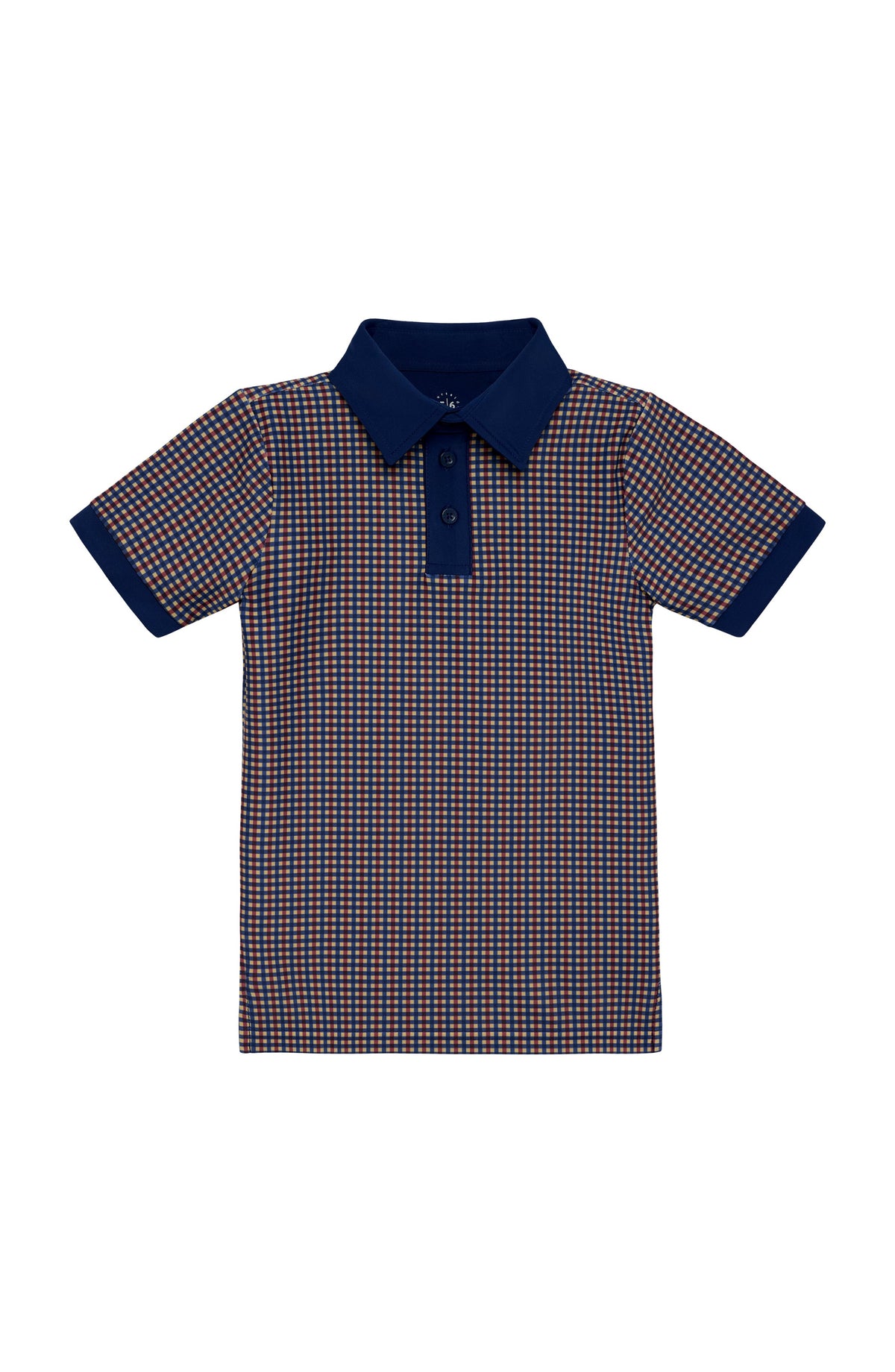 Boy's Gingham Polo