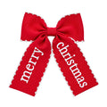 Merry Christmas Hair Bow