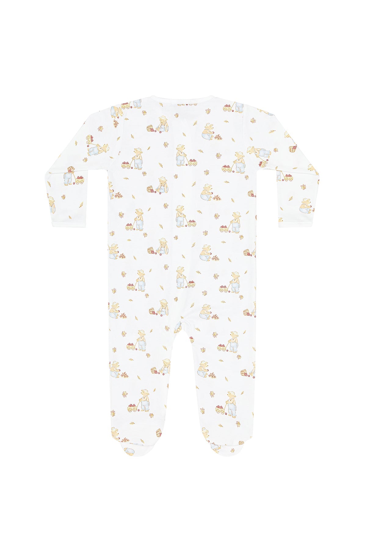 Harvest Time Zipper Footie