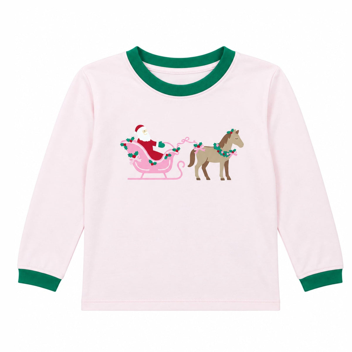 Santa's Sleigh LS Shirt