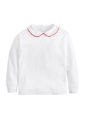 L/S Piped Peter Pan - Red