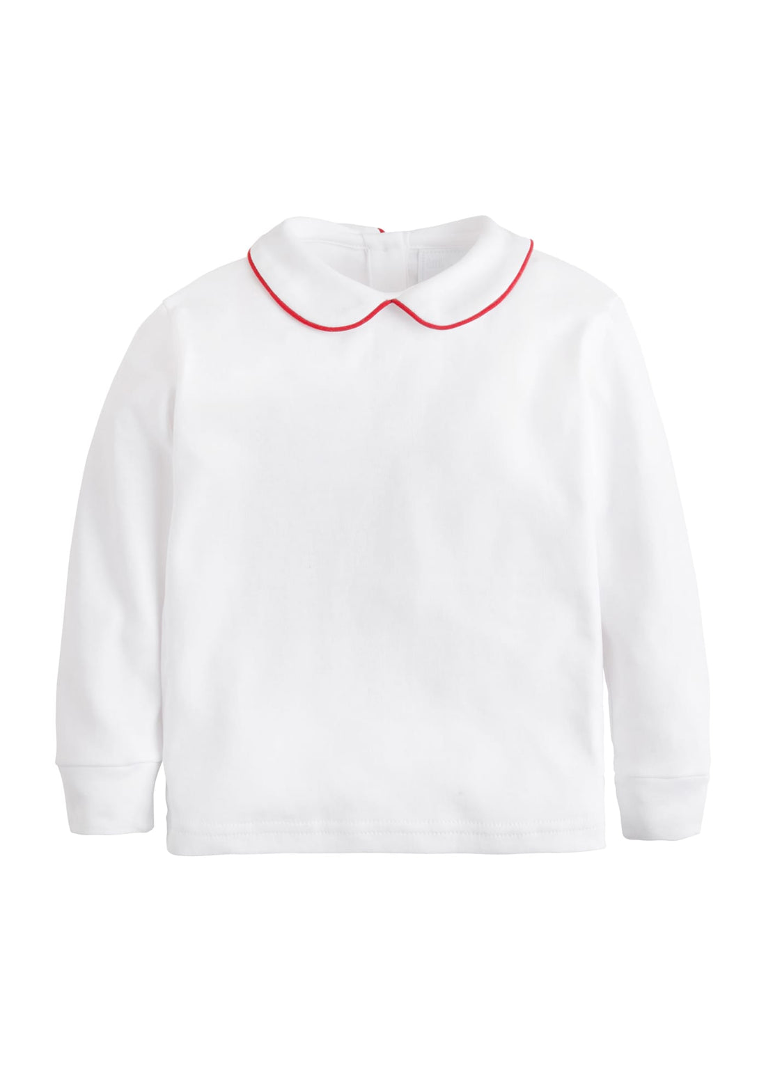 L/S Piped Peter Pan - Red