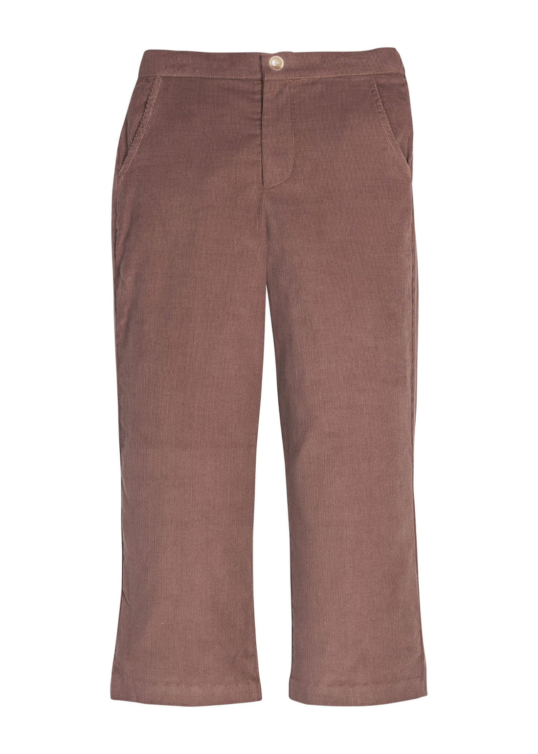 Pull On Pants - Chocolate Cord.