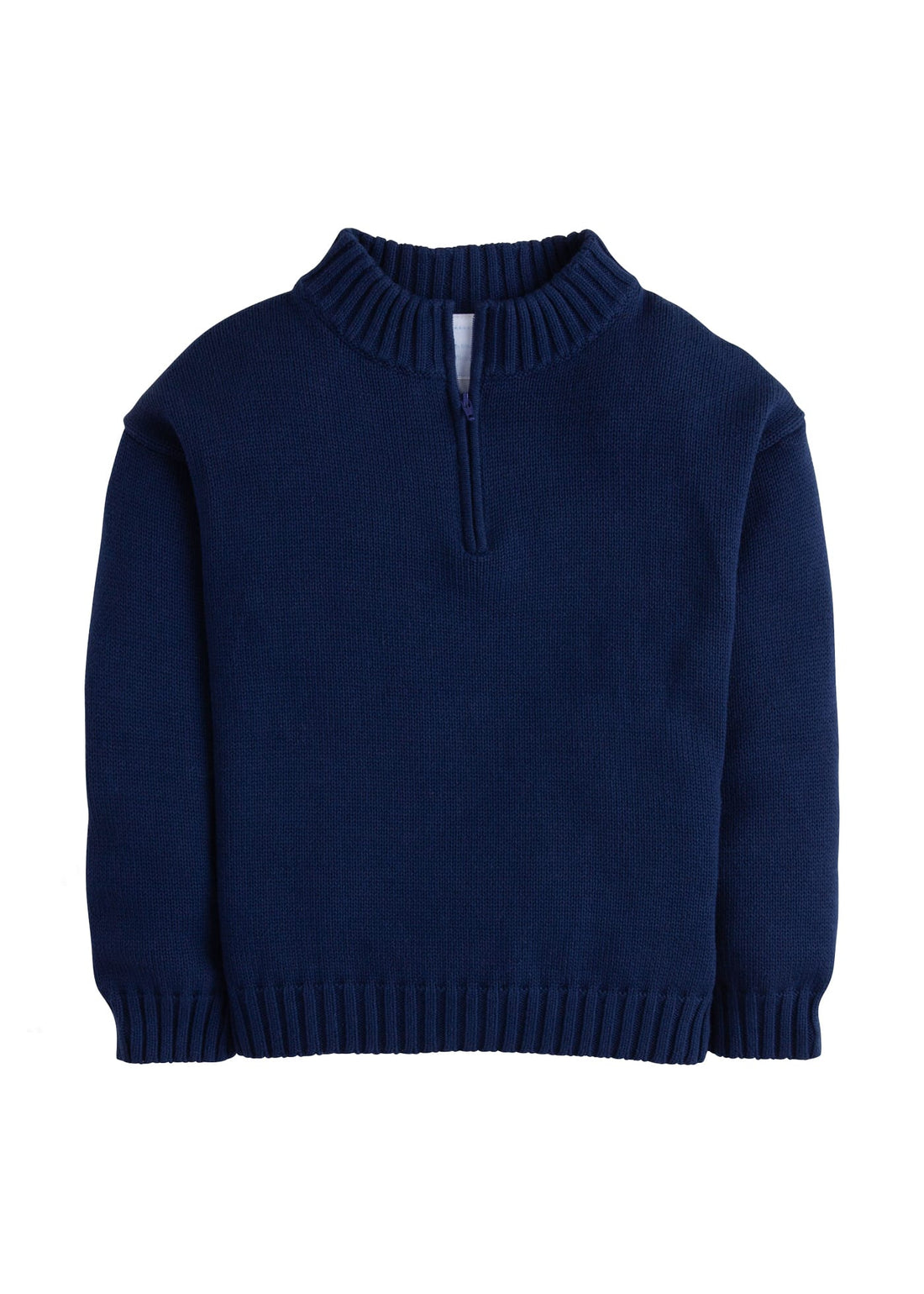 Quarter Zip Sweater - Navy