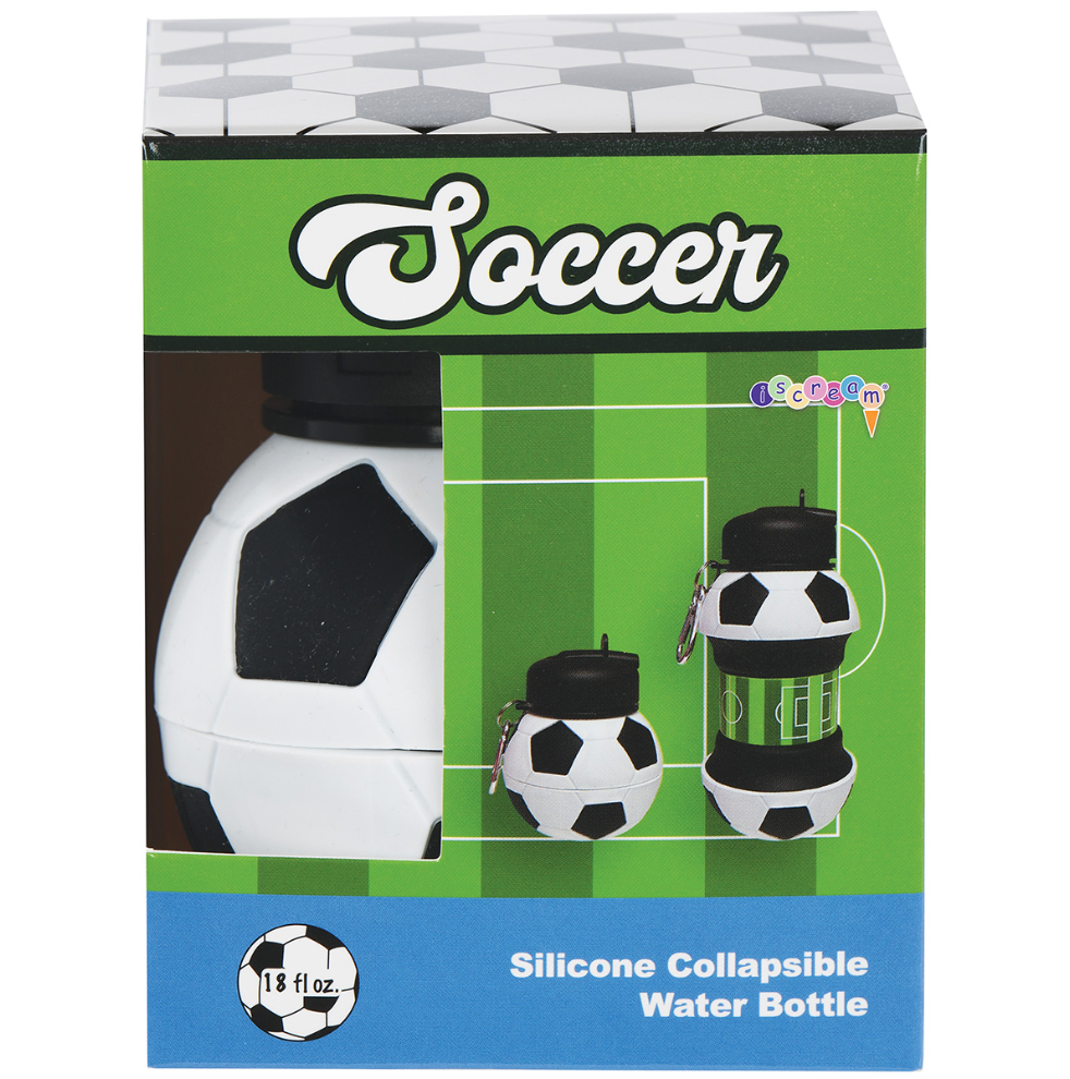 Soccer Collapsible Water Bottle