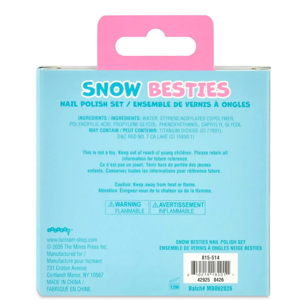 Snow Besties Nail Polish Set
