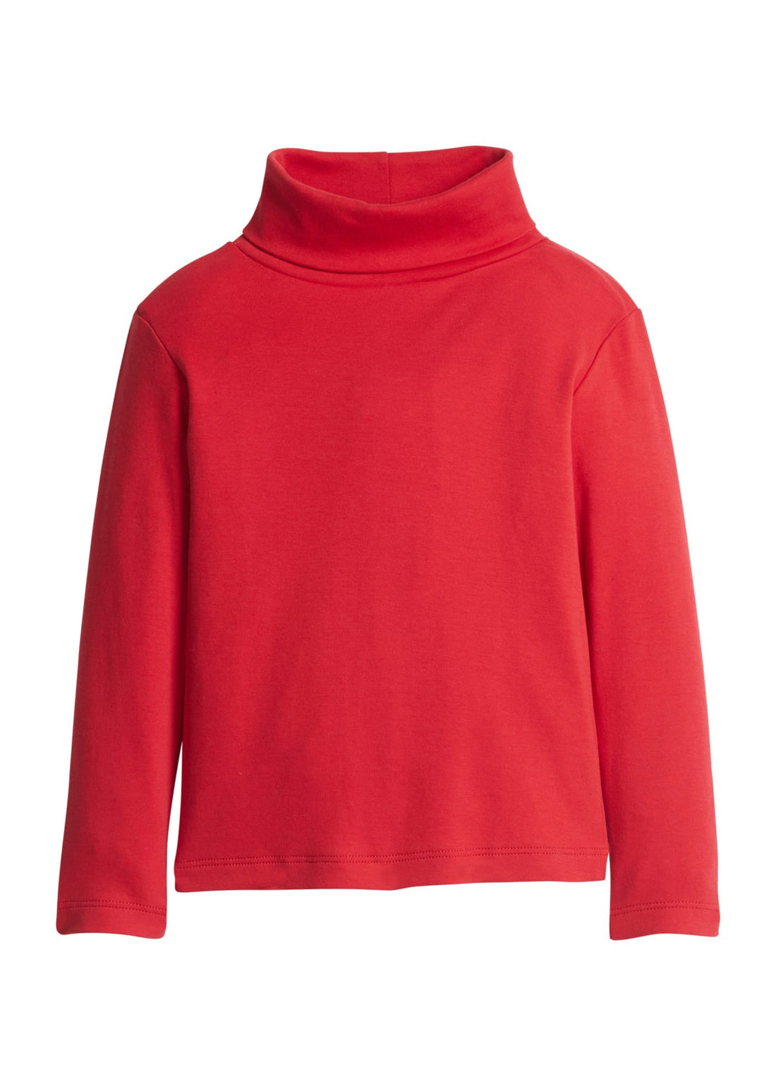 Solid Turtleneck - Red