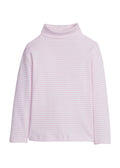 Striped Turtleneck - Light Pink