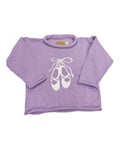 Ballet Slippers Roll Neck - Lavender