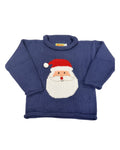 Santa Roll Neck - Dk. Royal