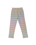 Striped Straight Leggings - Multi