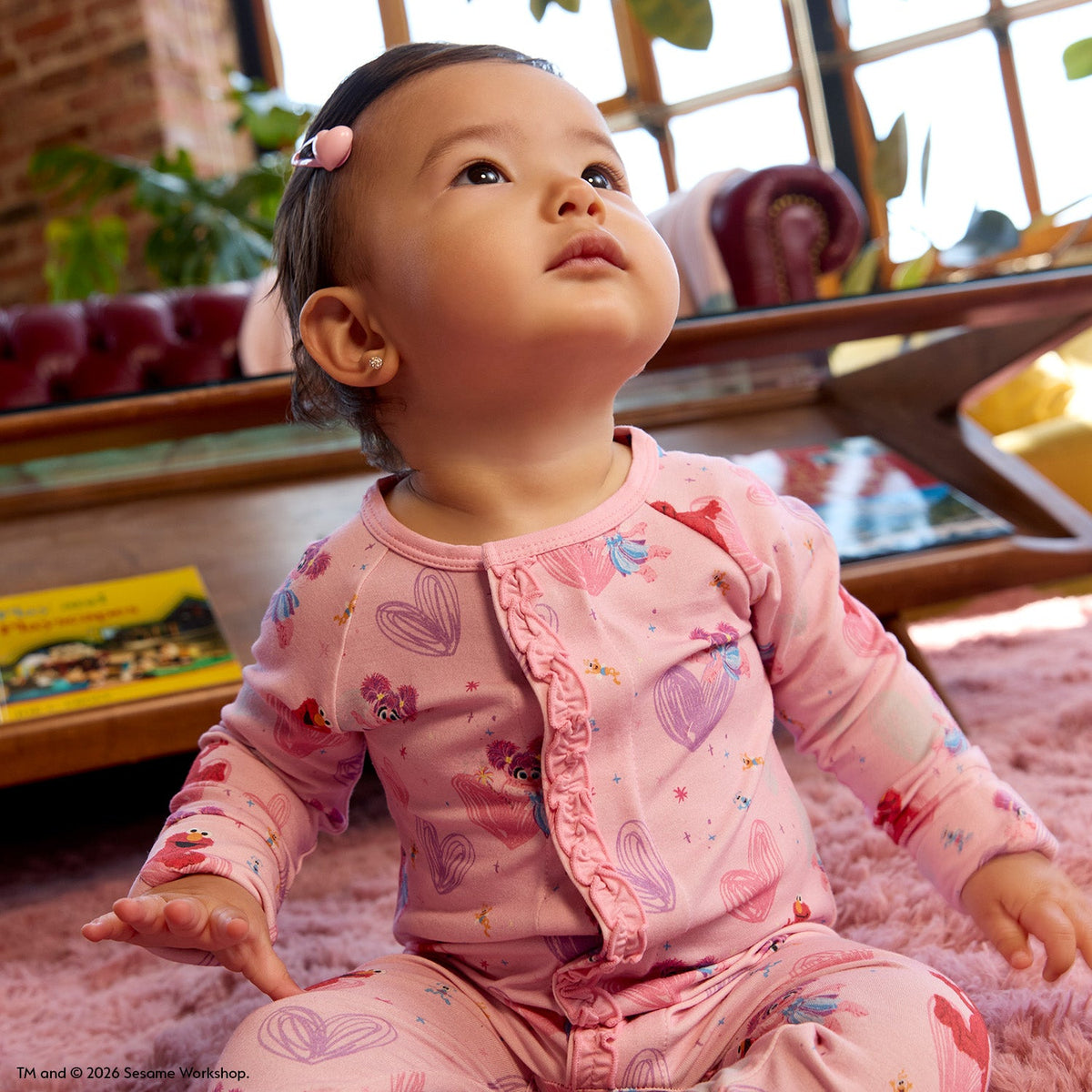 Abby & Elmo Modal Conv. Coverall