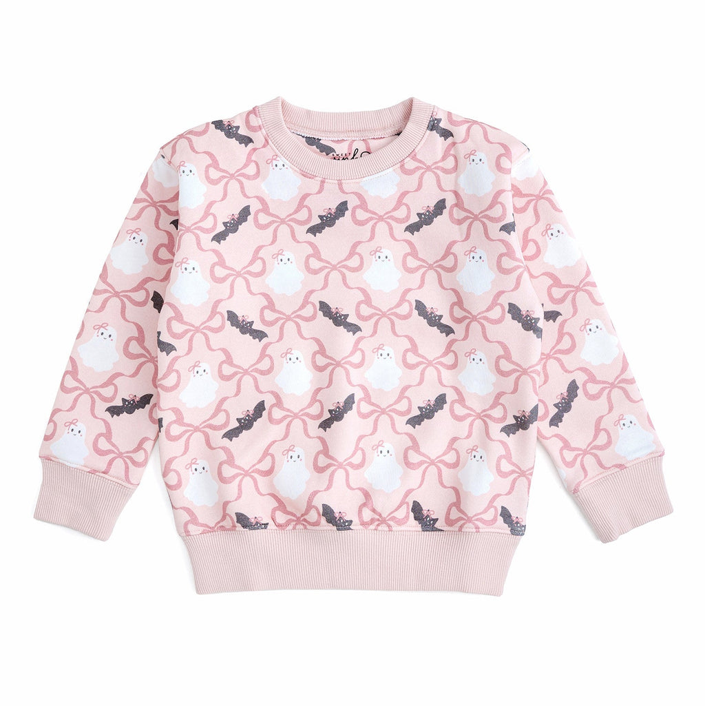 Bat & Ghost Halloween Sweatshirt