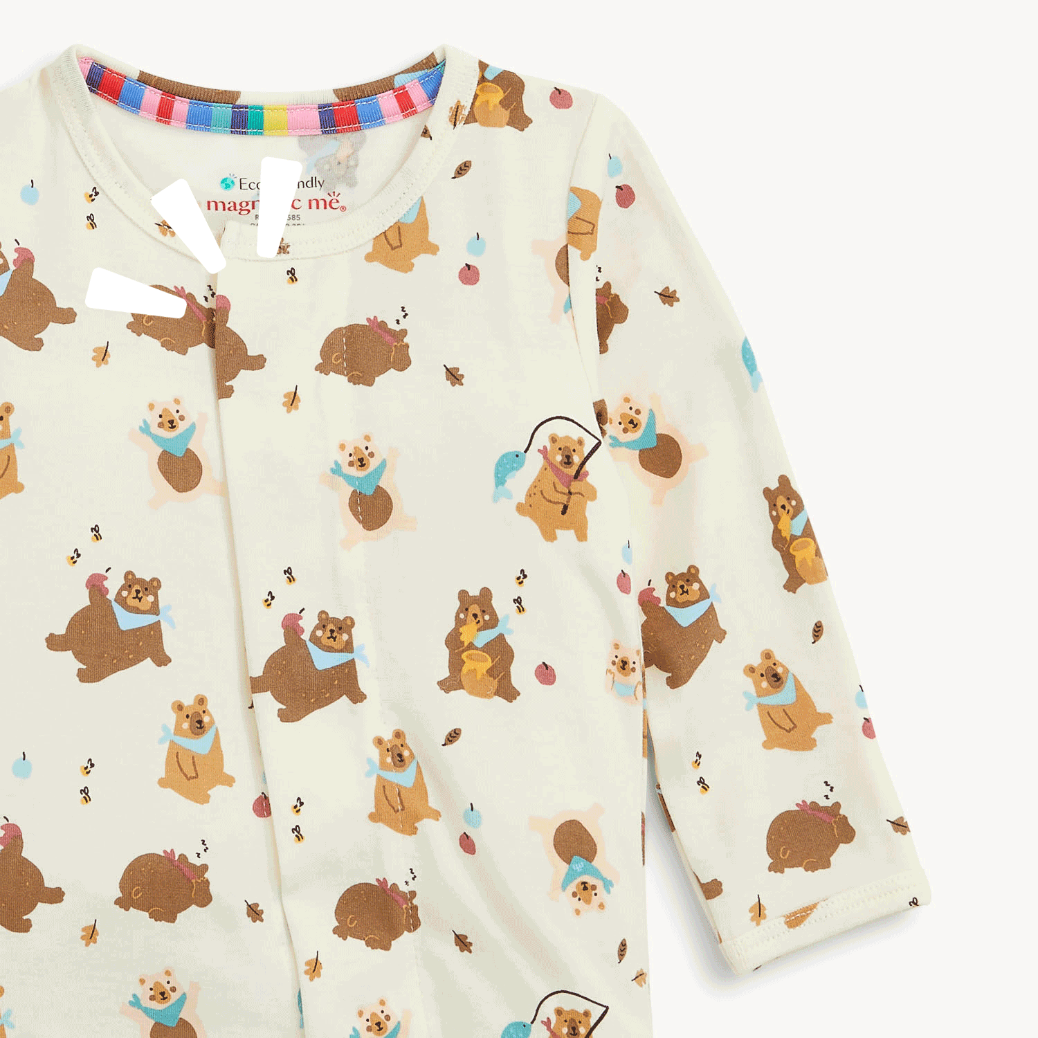 Beary Silly Modal Footie