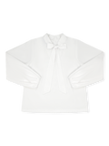 Beatrice Bow Blouse - White