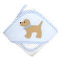 Box Hooded Towel - Blue Lab