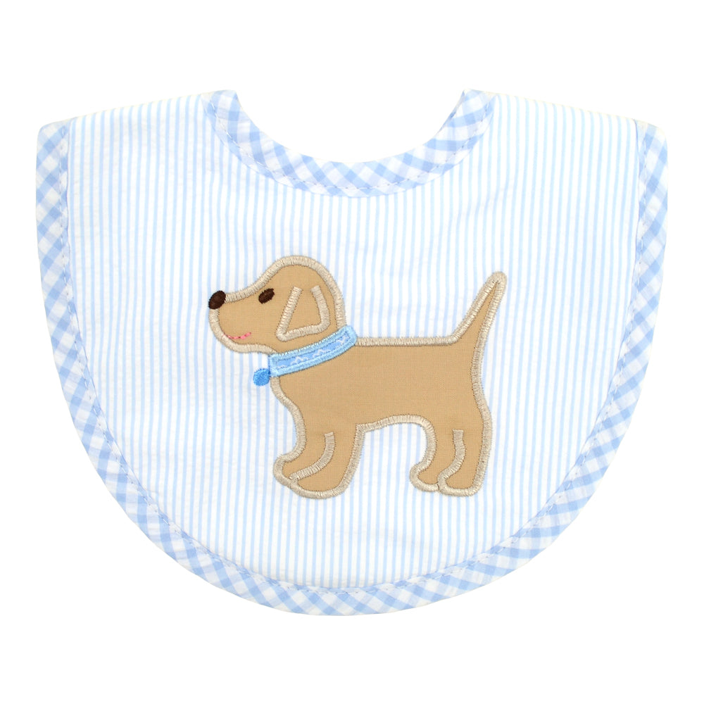 Applique Bib - Blue Lab