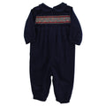 Boy's Navy Cord. Long Bubble