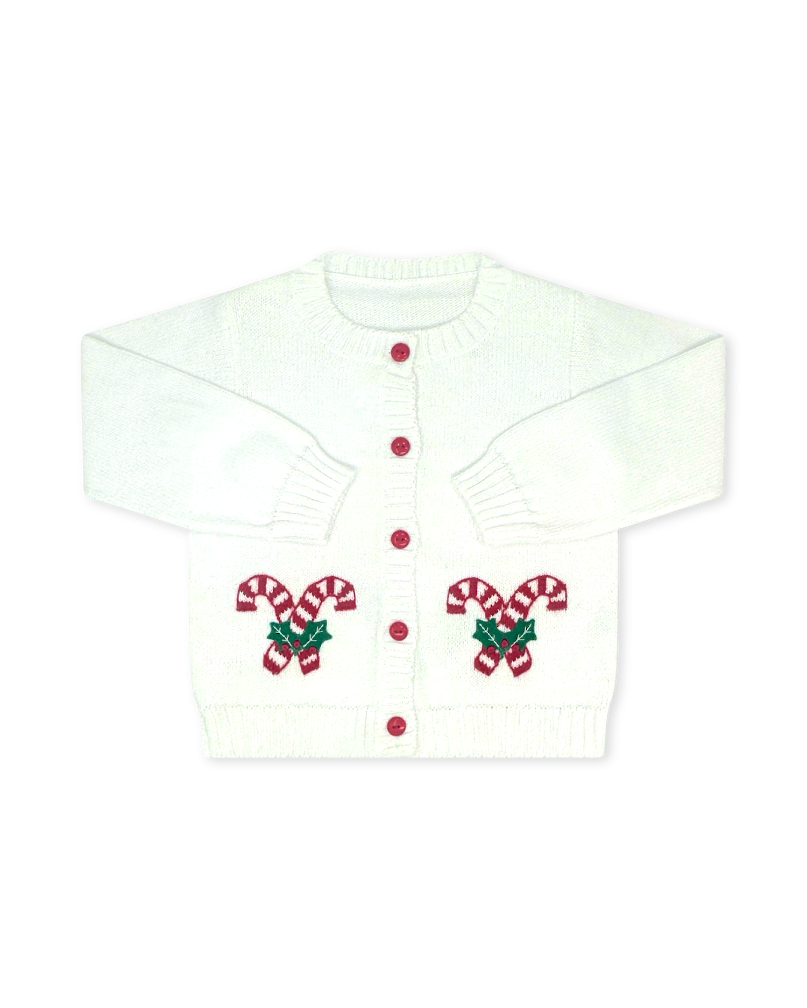 Burrow Cardigan - Candy Cane