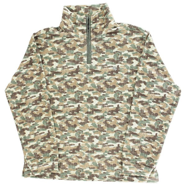 Performance Half-Zip - Camo