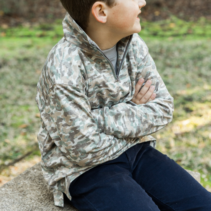 Performance Half-Zip - Camo