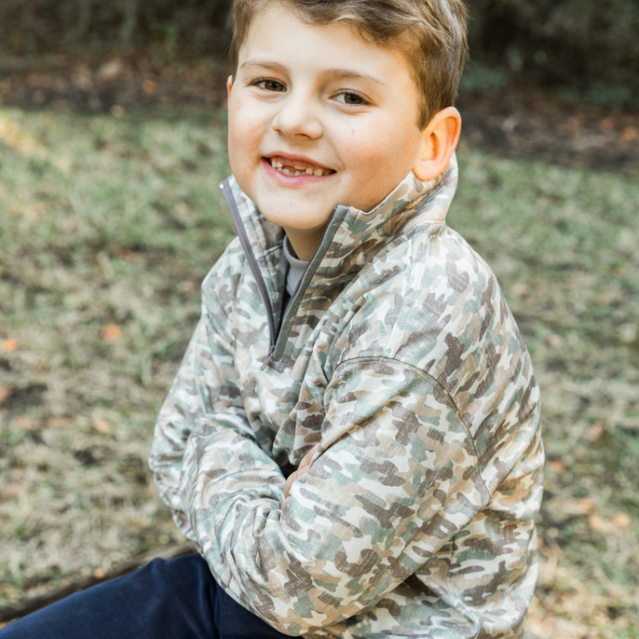 Performance Half-Zip - Camo