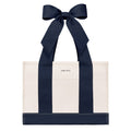 Canvas Bow Tote