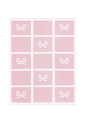 Charming Bow Knit Blanket