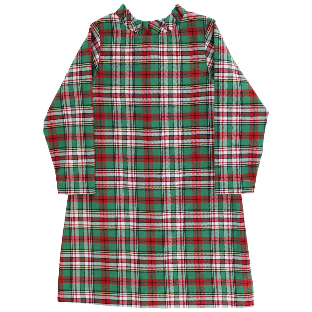 Christmas Plaid A-Line Dress