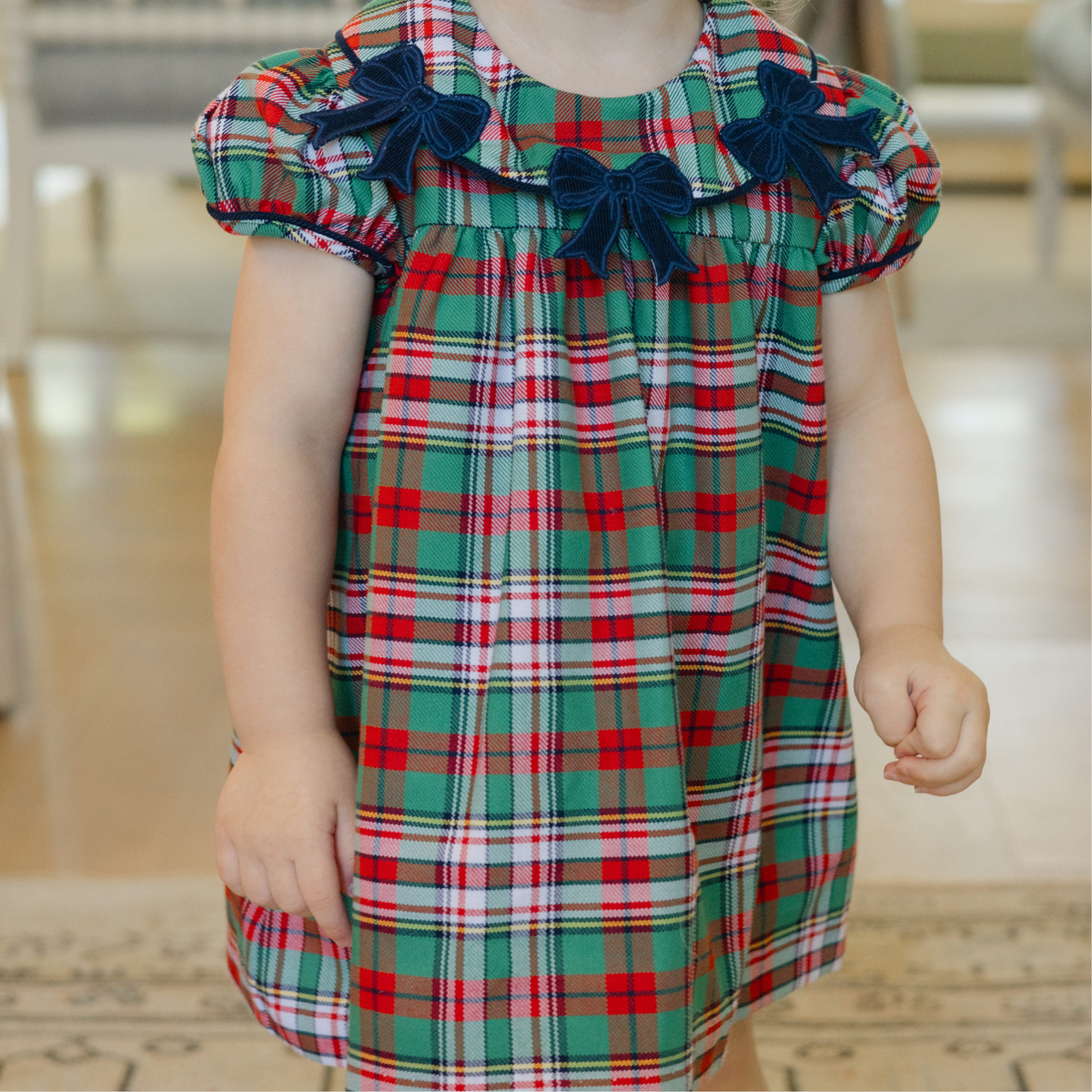 Christmas Plaid Float Dress