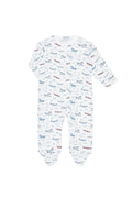 Cloud Chasers Zipper Footie