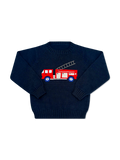 Cozy Up Sweater - Firetruck