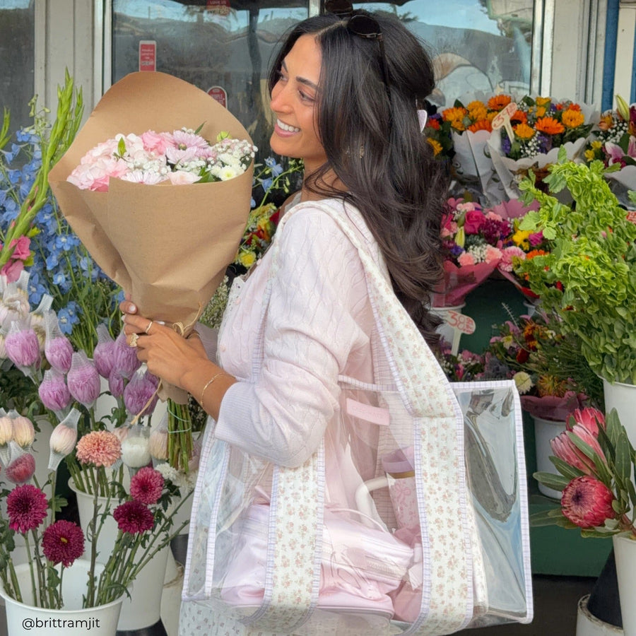 Jelly Tote Bag - Quilted Ditsy Floral