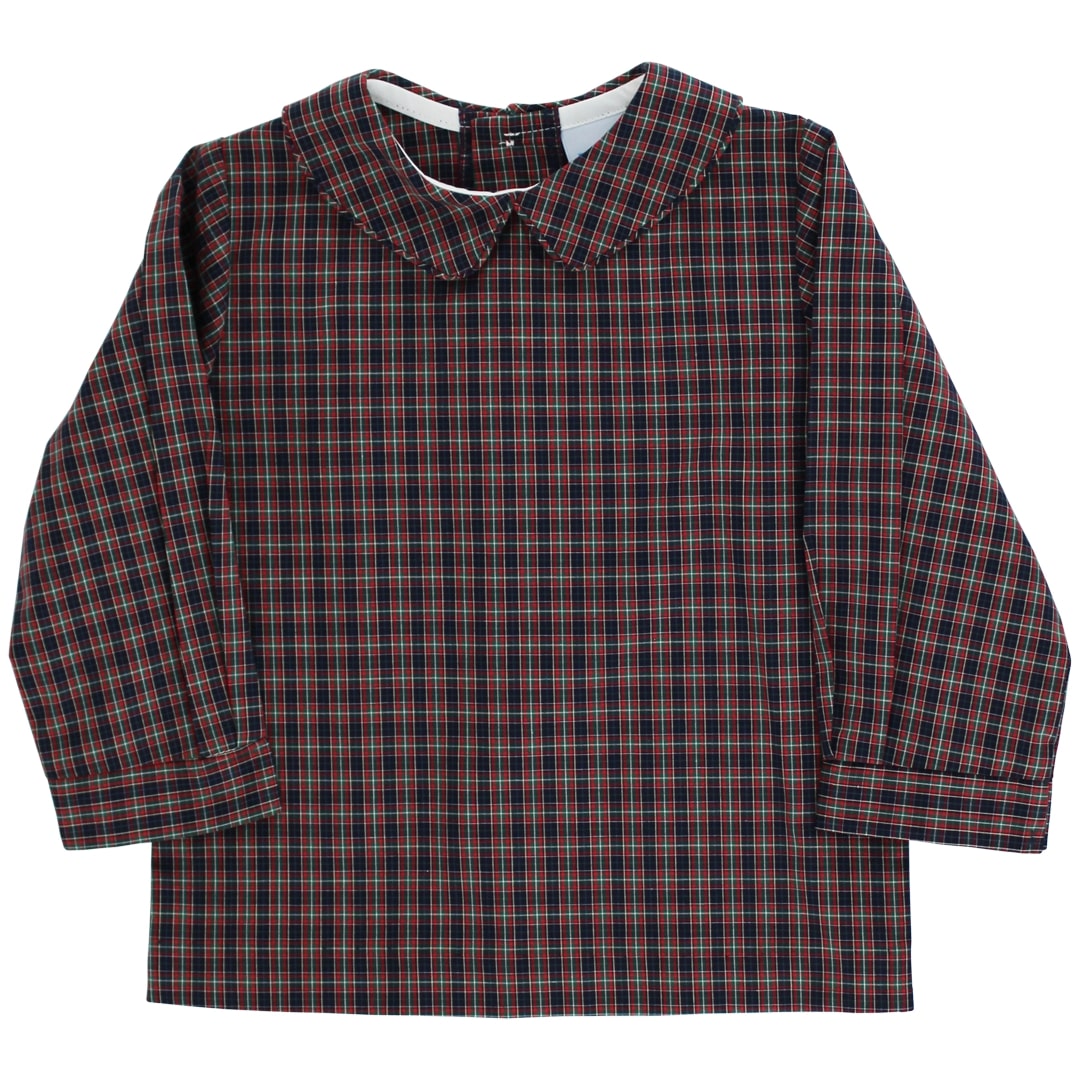Durham Plaid Peter Pan ShirtBailey