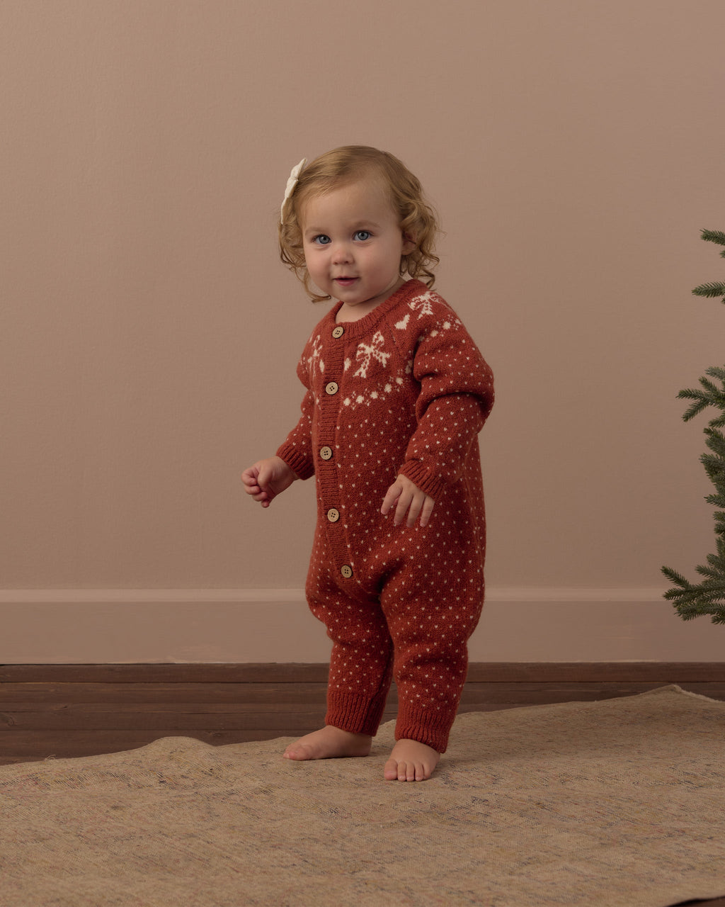 Fair Isle Romper || Ruby