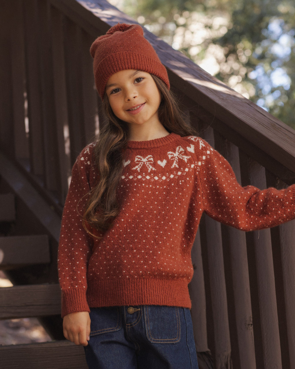 Fair Isle Sweater || Ruby