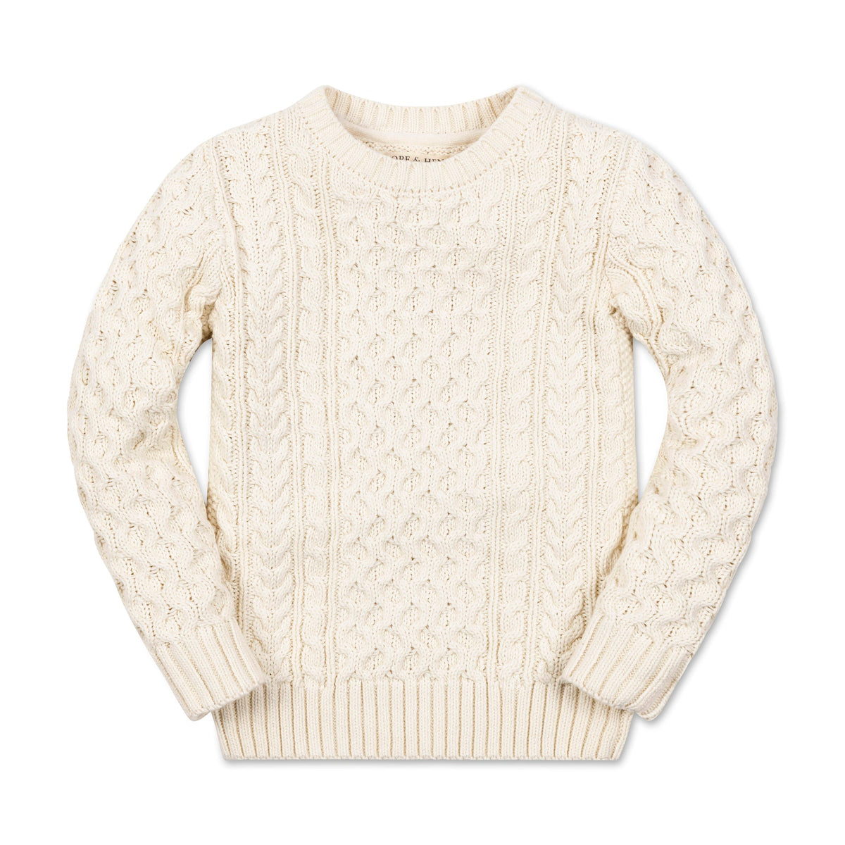 Organic Fisherman Sweater