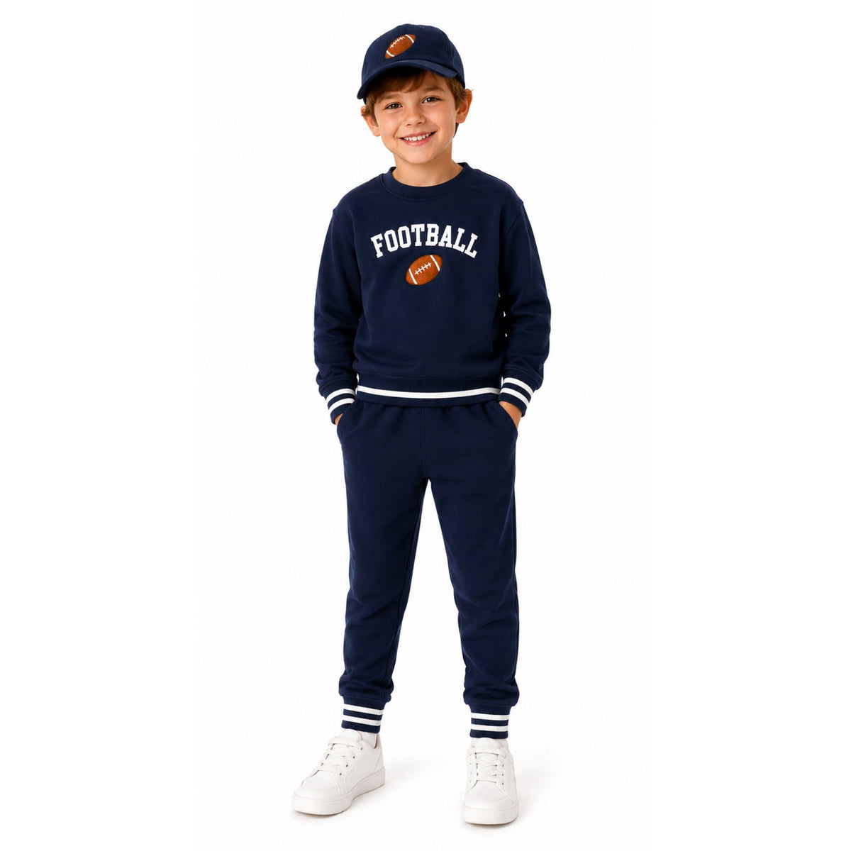 Football Sweatshirt - Navy