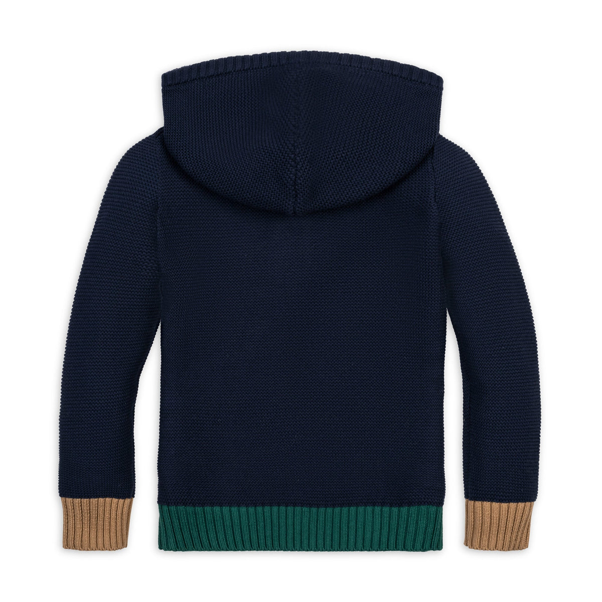 Organic Henley Sweater Hoodie