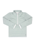 Henry Half Zip - Pistachio Stripe