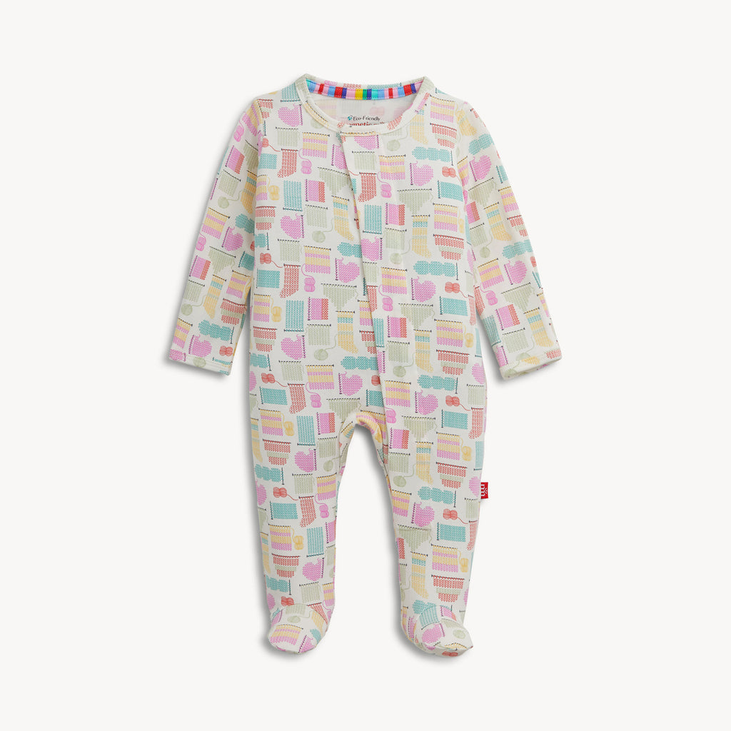 Itty Bitty Knitty Modal Footie