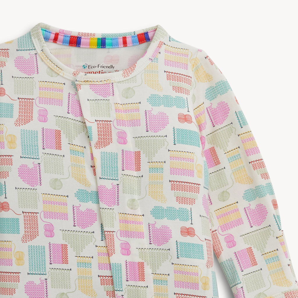 Itty Bitty Knitty Modal Footie
