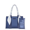 Medium Jelly Tote - Navy Twilly