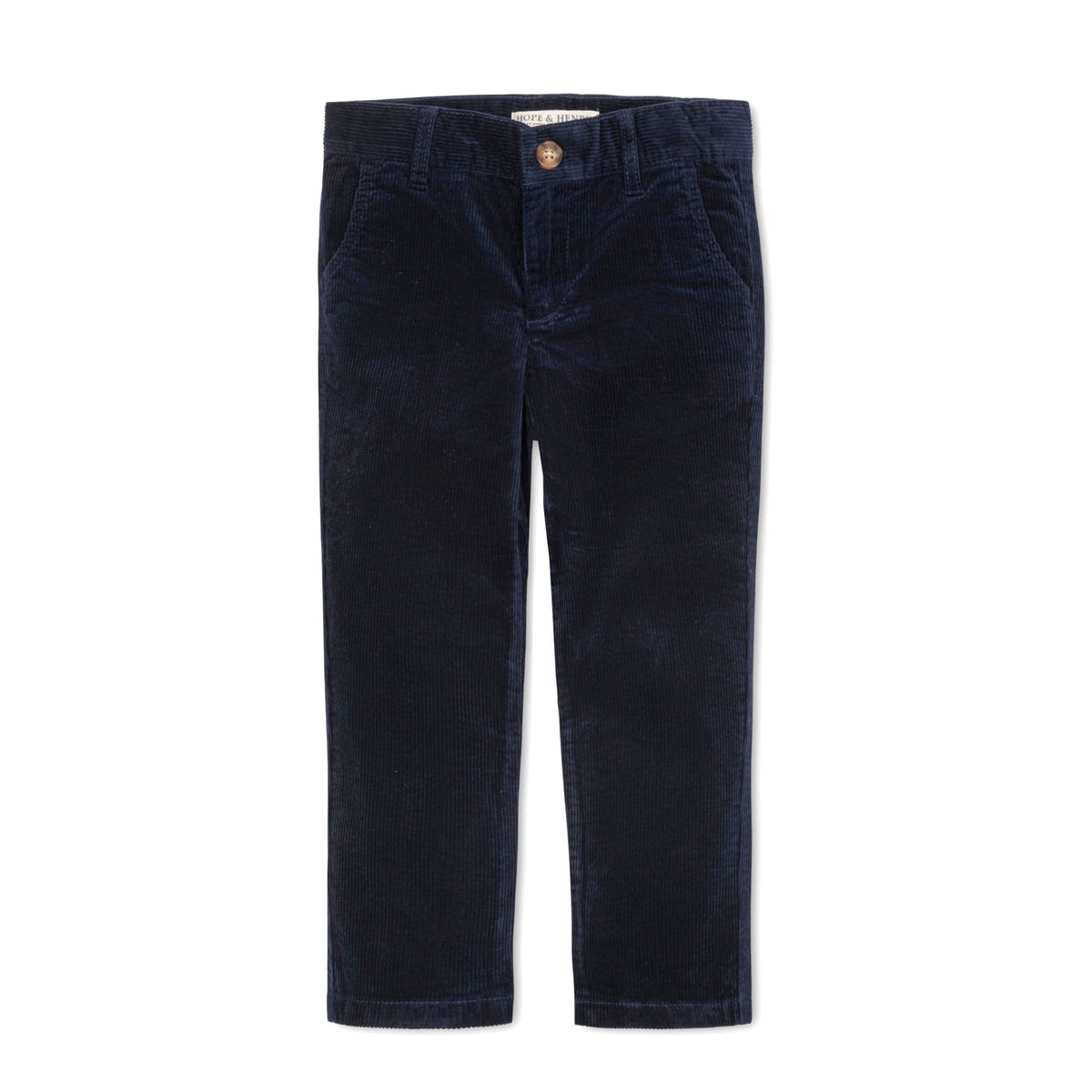 Organic Navy Corduroy Pants