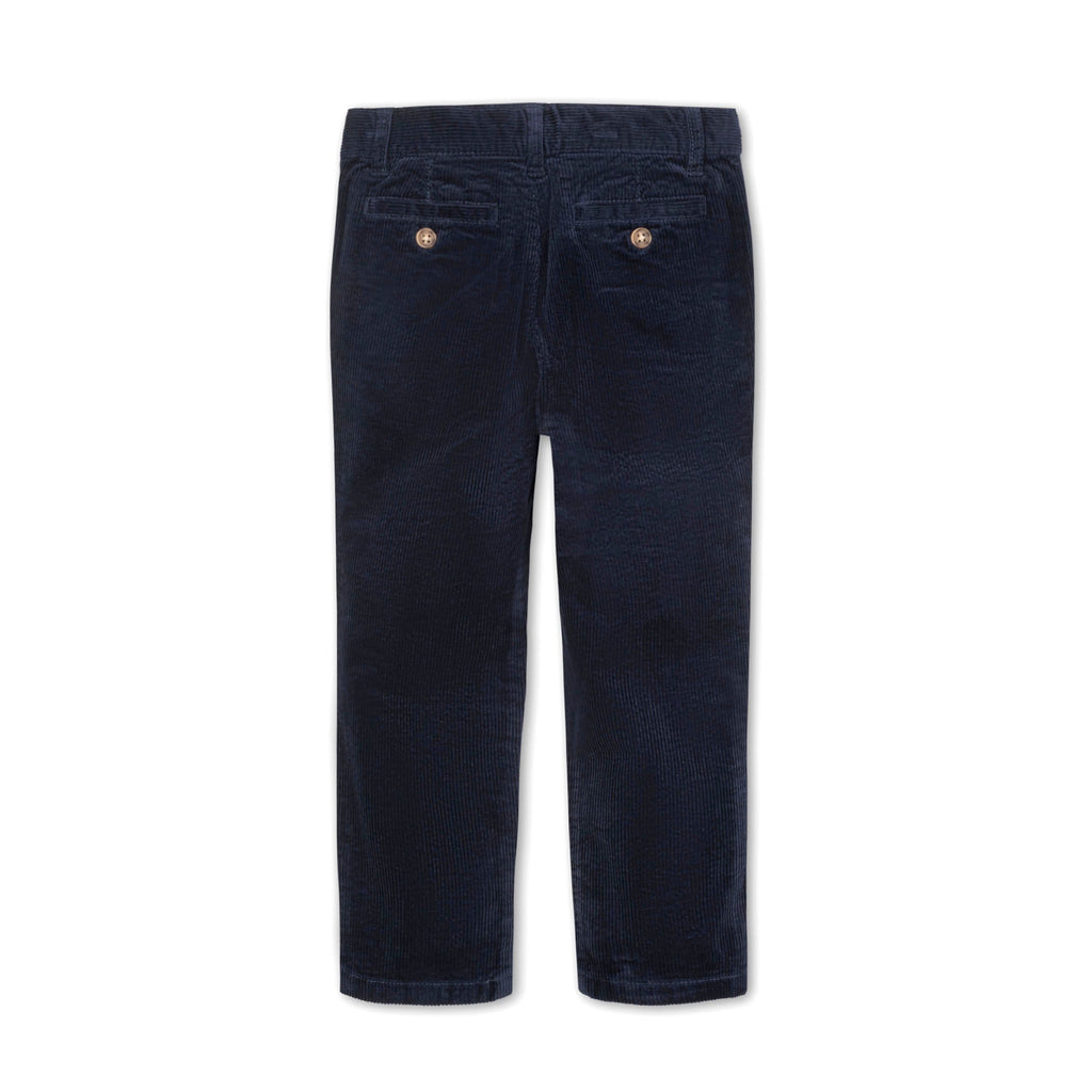Organic Navy Corduroy Pants